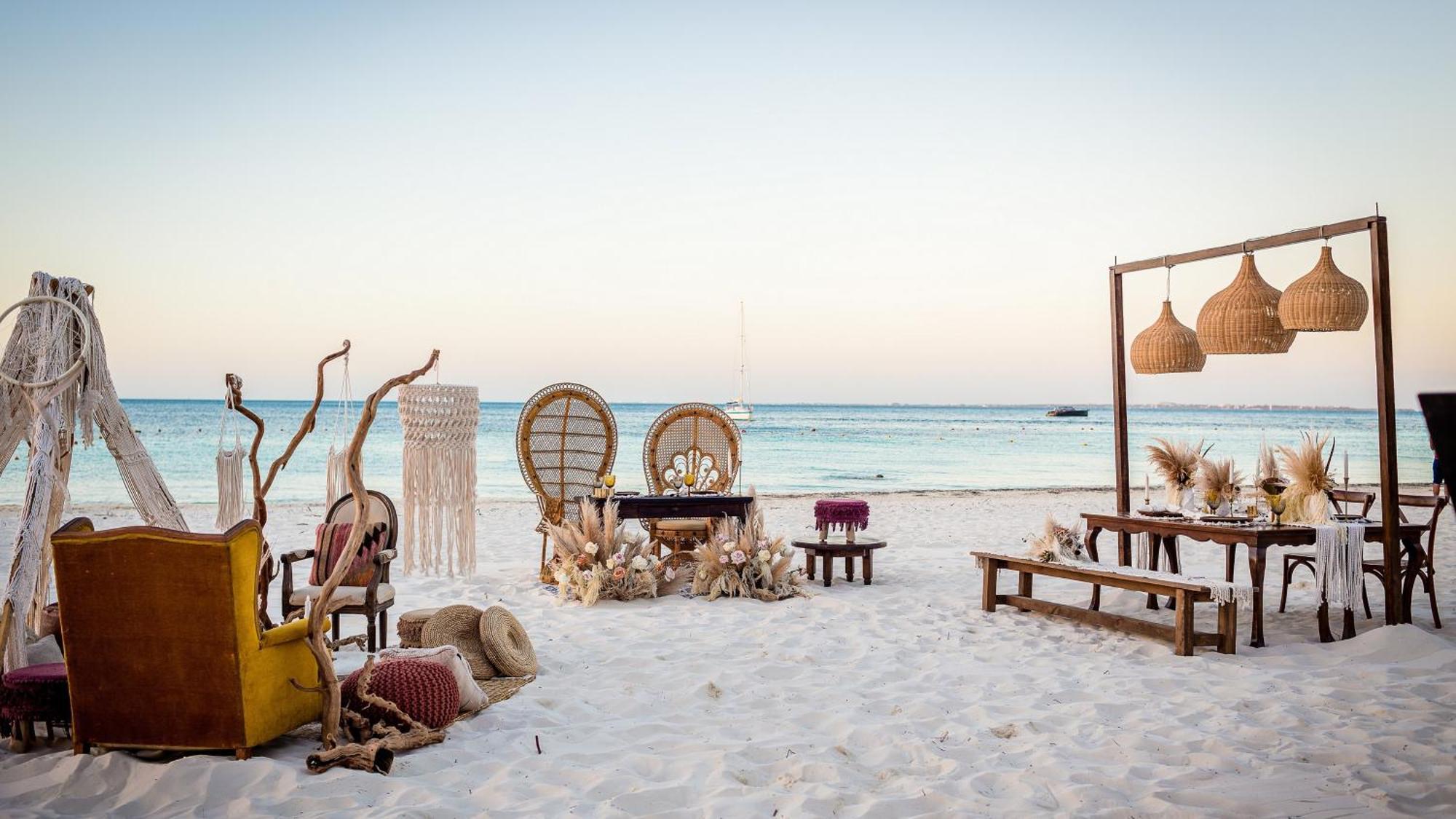 Presidente Intercontinental Cancun Resort Bagian luar foto Beach at the Grand at Moon Palace