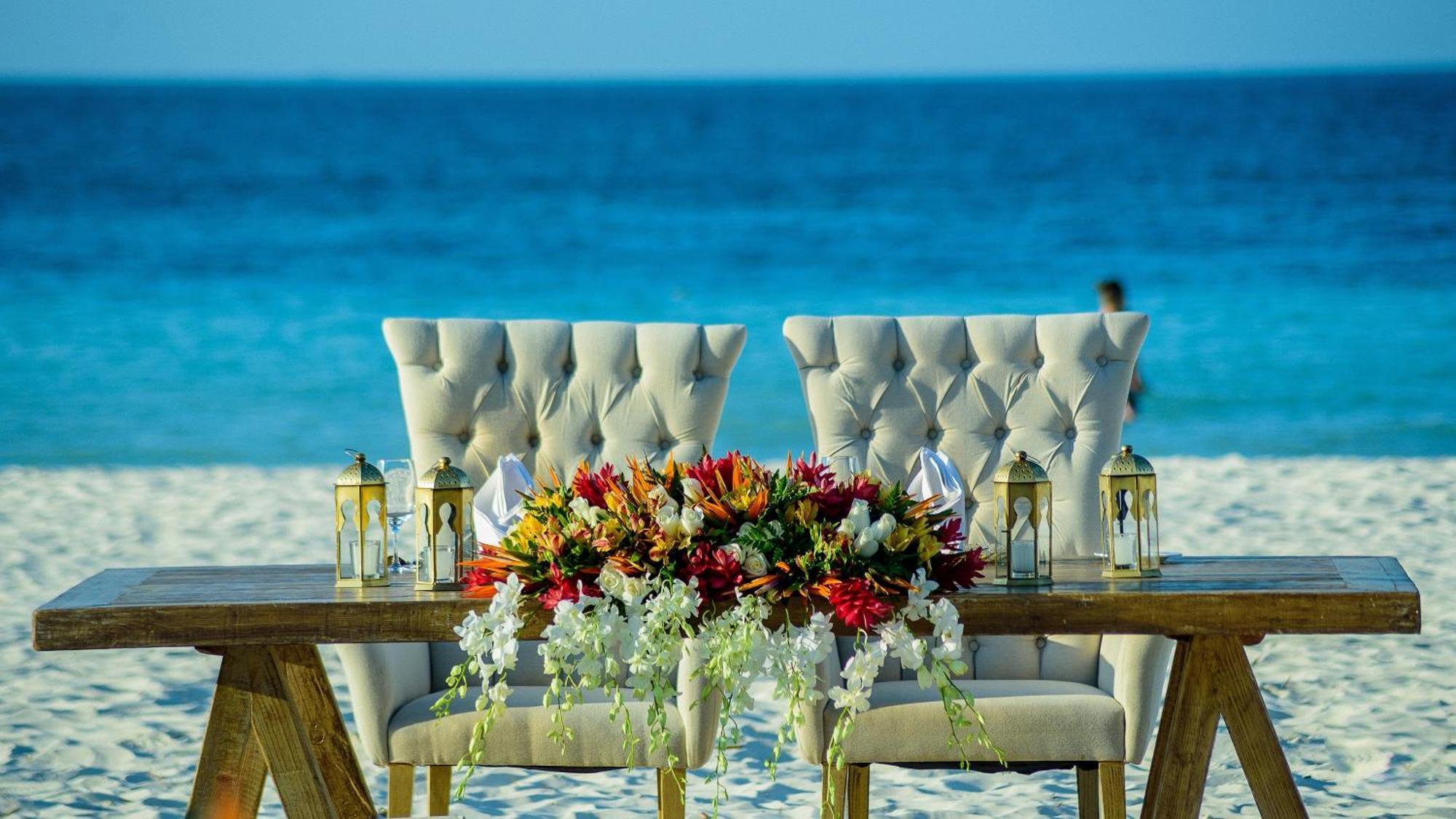 Presidente Intercontinental Cancun Resort Bagian luar foto Beach wedding